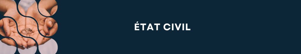 état civil